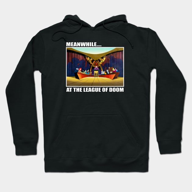 Meanwhile.... Hoodie by BigOrangeShirtShop